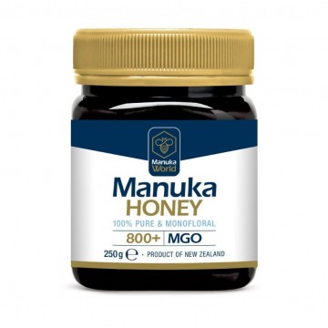 Miel de Manuka Monofloral MGO 800+ 250g Manuka World