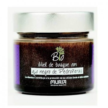 Miel de Bosque con Ajo Negro Bio 250g Muria