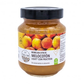 Mermelada Extra de Melocoton Light SinAzucar 325g Int-Salim