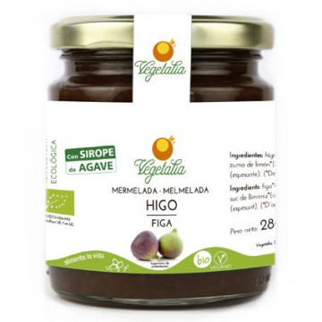 Mermelada de Higo con Agave Bio Vegan 265g Vegetalia