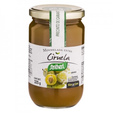 Mermelada de Ciruela SinGluten SinAzucar 325g Santiveri