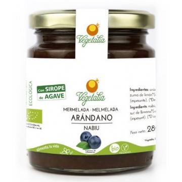 Mermelada de Arandano con Agave Bio Vegan 265g Vegetalia