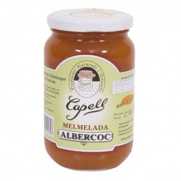 Mermelada de Albaricoque con Fructosa 400g Capell