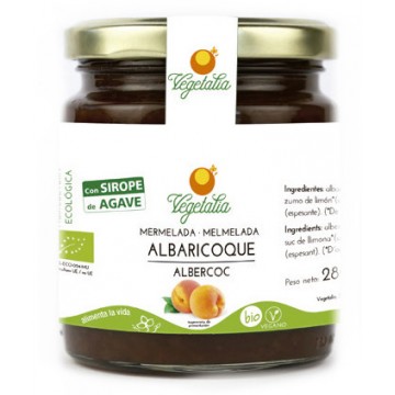 Mermelada de Albaricoque con Agave Bio Vegan 265g Vegetalia