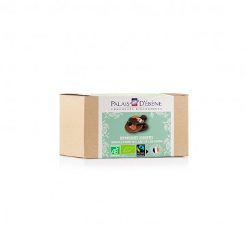 Mendiants de Chocolate Bio 120g Palais D´ebène