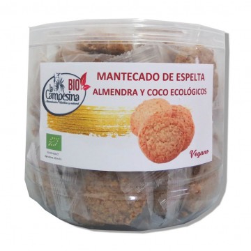 Mantecados almendra coco Bio Vegano 1kg La Campesina