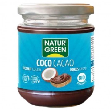 Crema de Coco y Cacao SinGluten Bio 200g Natur-Green