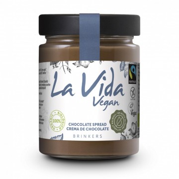 Crema de Chocolate SinGluten Bio Vegan 270g La Vida Vegan