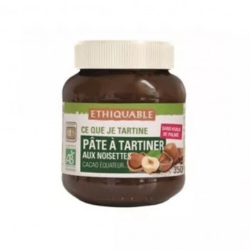 Crema de Cacao y Avellanas Bio 350g Ethiquable