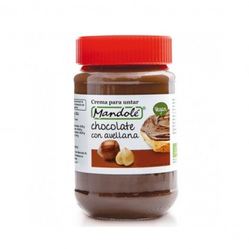 Crema de Cacao con Avellana Eco Vegan 375g Mandole