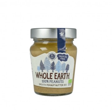 Crema de Cacahuetes Smooth SinGluten Bio 227g Whole Earth