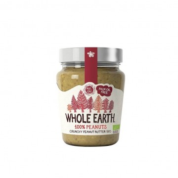 Crema de Cacahuete Crunchy SinGluten Eco 227g Whole Earth