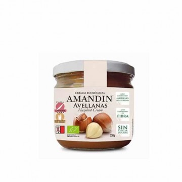 Crema de Avellanas SinGluten Eco Vegan 330g Amandin