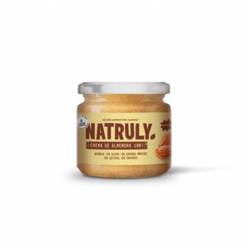 Crema de Almendras Crunchy SinGluten Bio 300g Natruly