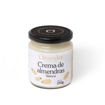 Crema de Almendras Blanca SinGluten Eco 210g Oleander