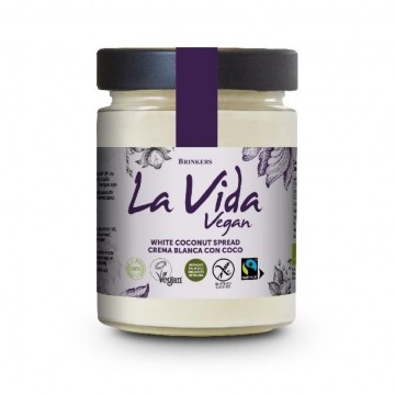 Crema Blanca con Coco SinGluten Vegan 600g La Vida Vegan