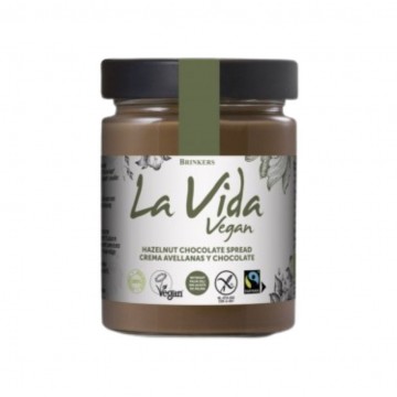 Crema Avellanas y Chocolate SinGluten Bio Vegan 270g La Vida Vegan