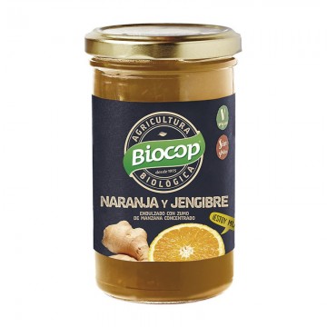 Compota de Naranja y Jengibre SinGluten Bio Vegan 280g Biocop