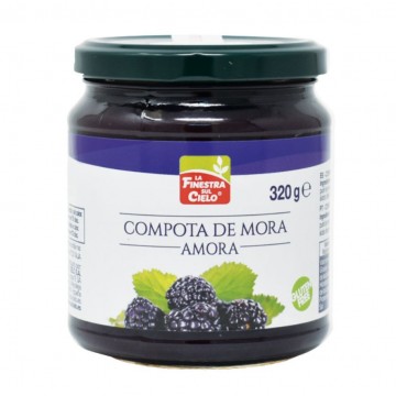 Compota de Moras SinGluten Bio 320g La Finestra Sul Cielo