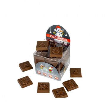 Chocolatinas con Leche Artesanas SinGluten 250g Xocomon