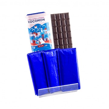 Chocolatina Choco Negro 55% SinGluten 3 Xocomon