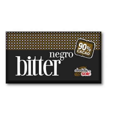 Chocolate Negro 90% SinGluten 100g Chocolates Sole