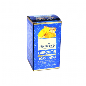 CURCUMA 10000 MG  40 CAPSULAS ESTADO PURO