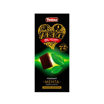 Chocolate Negro 72% Cacao con Menta SinGluten 100g Torras