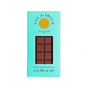 Chocolate Extrafino 70% Cacao Bio 80g Sal De Ibiza