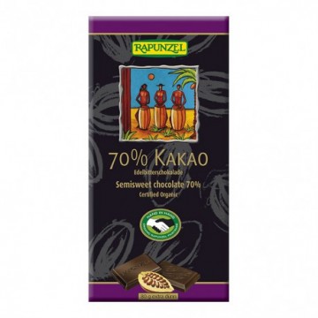 Chocolate Extra Negro Bio 80g Rapunzel