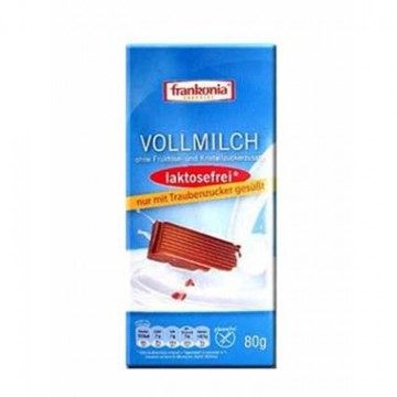 Chocolate con Leche SinGluten 80g Frankonia