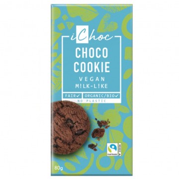 Chocolate Choco Cookie Vegan Bio 80g ICHOC