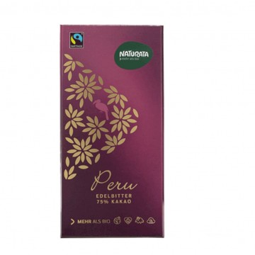 Chocolate Amargo Peru 75% Eco 100g Naturata