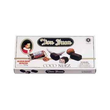 Caja bombon coco nuez sin azucar D.Juan