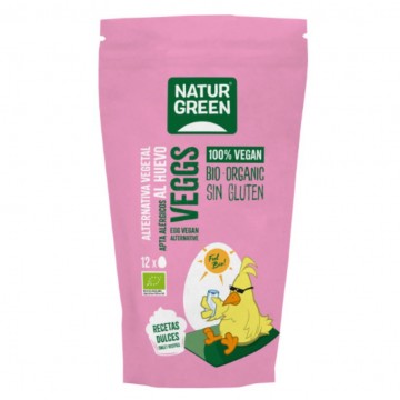 Veggs Al Huevo Dulces SinGluten Eco Vegan 240g Natur-Green