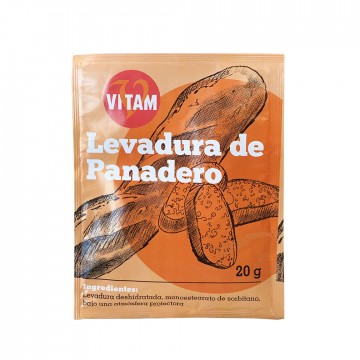 Levadura de Panadero 20g Vitam