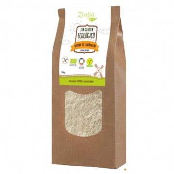 Harina Trigo Sarraceno SinGluten Eco Vegan 500g Zealia