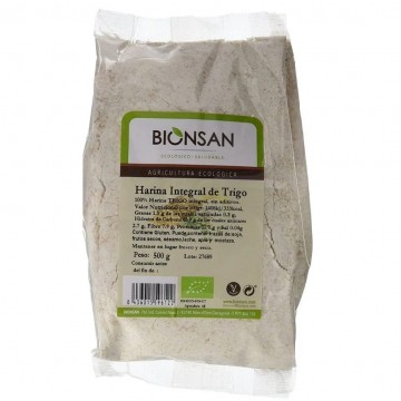 Harina Trigo Integral Bio 500g Bionsan