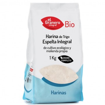 Harina Trigo Espelta Integral Bio 1kg El Granero Integral