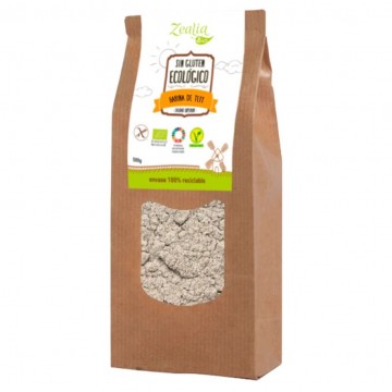 Harina Teff Integral SinGluten Eco Vegan 500g Zealia