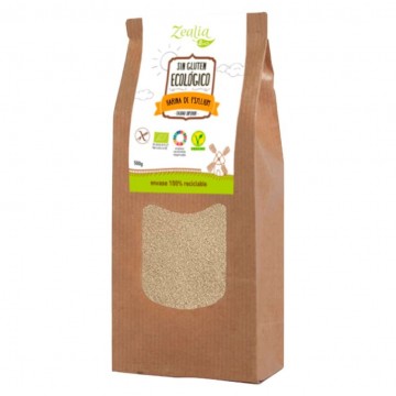 Harina Psyllium 99% SinGluten Eco Vegan 200g Zealia