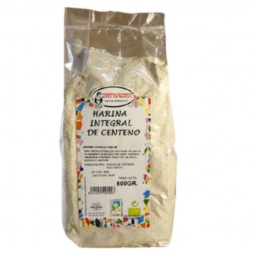 Harina Integral de Centeno Eco 500g Intracma