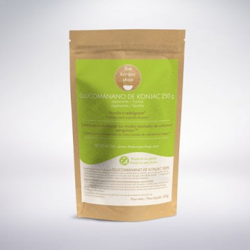 Harina Glucomanano de Konjac 250g The Konjac Shop