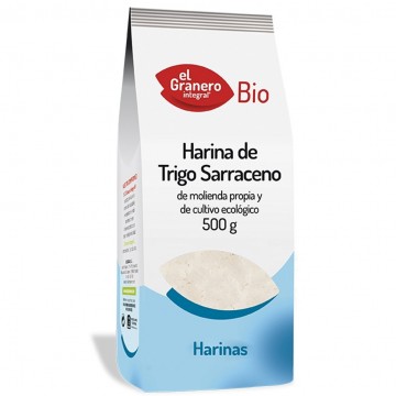 Harina de Trigo Sarraceno Bio 500g El Granero Integral