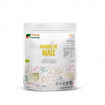 Harina de Maiz SinGluten Eco Vegan 1kg Energy Feelings