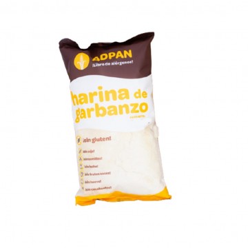 Harina de Garbanzos SinGluten 1kg Adpan