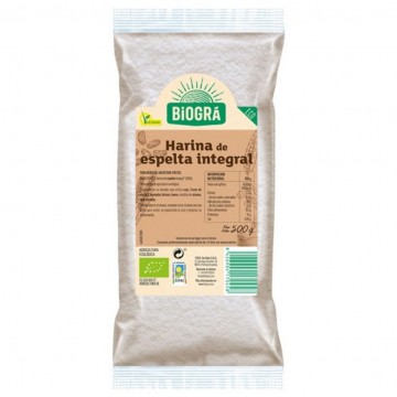 Harina de Espelta Integral Bio Vegan 500g Biogra