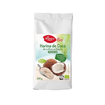 Harina de Coco Vegan Bio 500g El Granero Integral