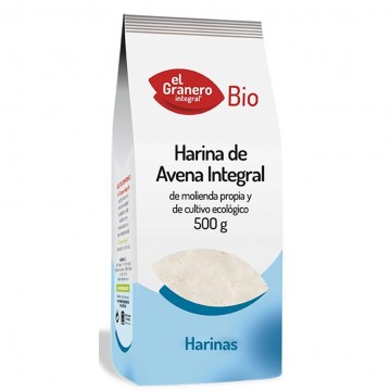 Harina de Avena Integral Bio 500g El Granero Integral