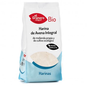 Harina de Avena Integral Bio 1kg El Granero Integral